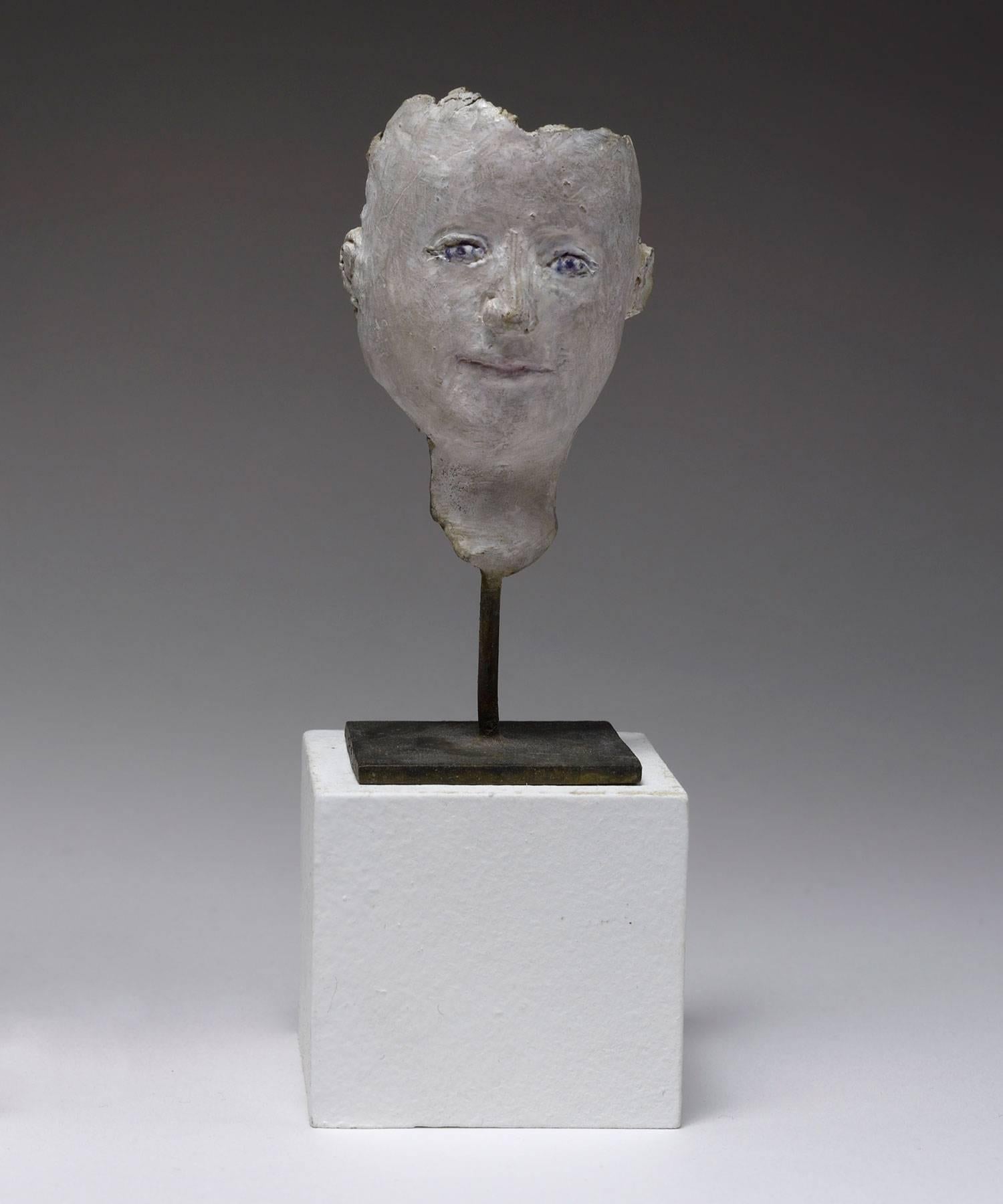 Agnes Baillon Figurative Sculpture - Fragment de Petit Garçon