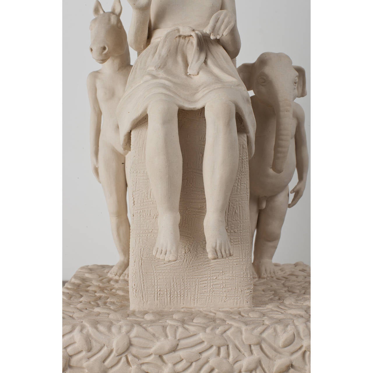 Her Holiness and Friends - Contemporary Sculpture by Tricia Cline
