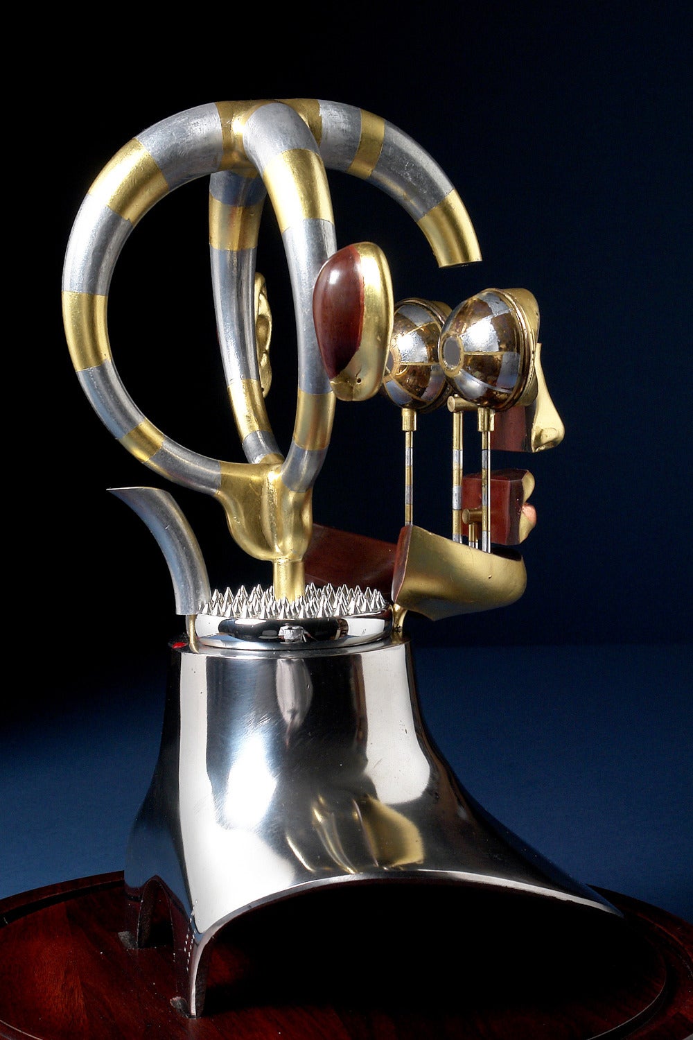 Head 07 2014 - Assemblage Sculpture by Harris Diamant