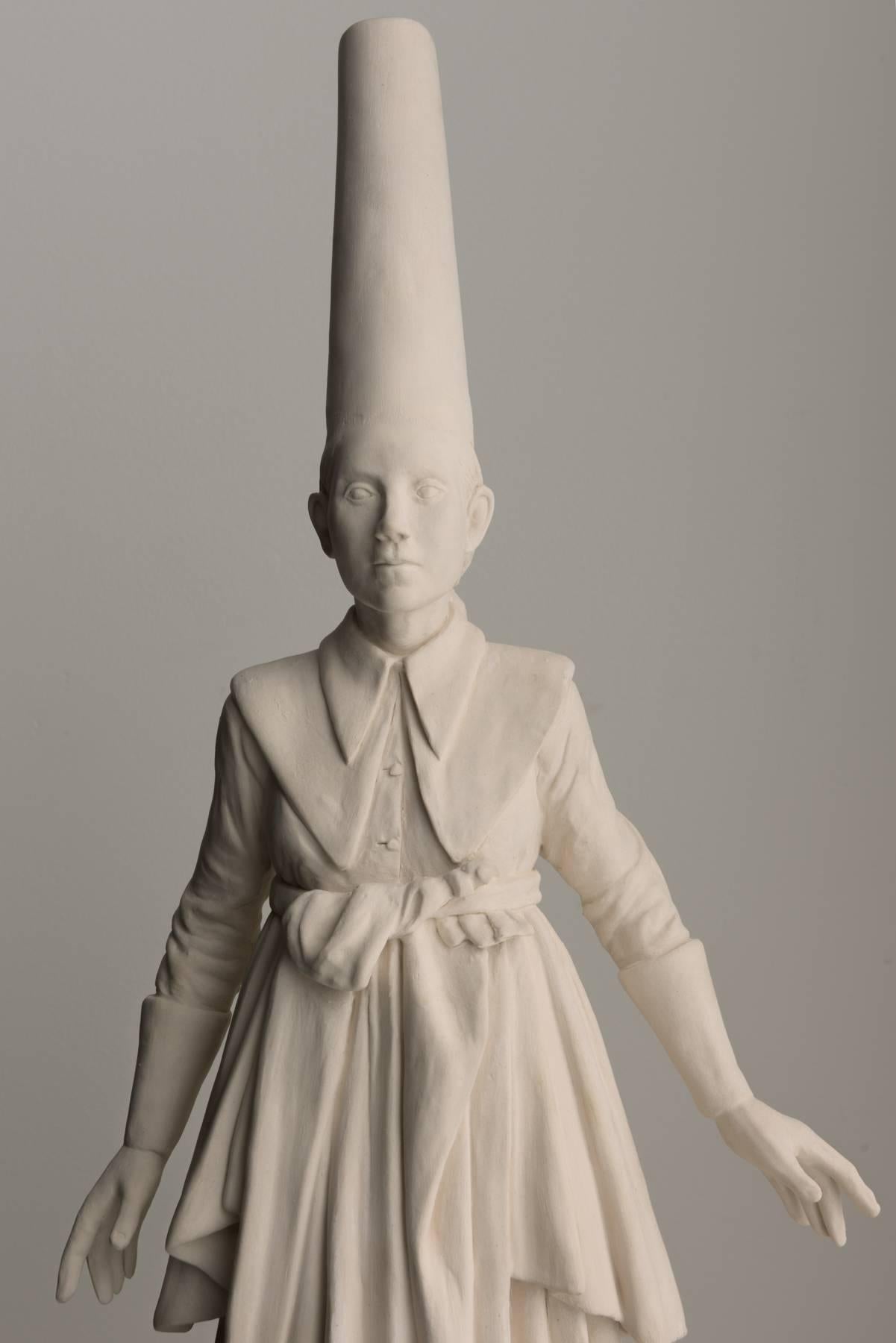 Sudden Novice of the Judy Hat - Sculpture by Tricia Cline
