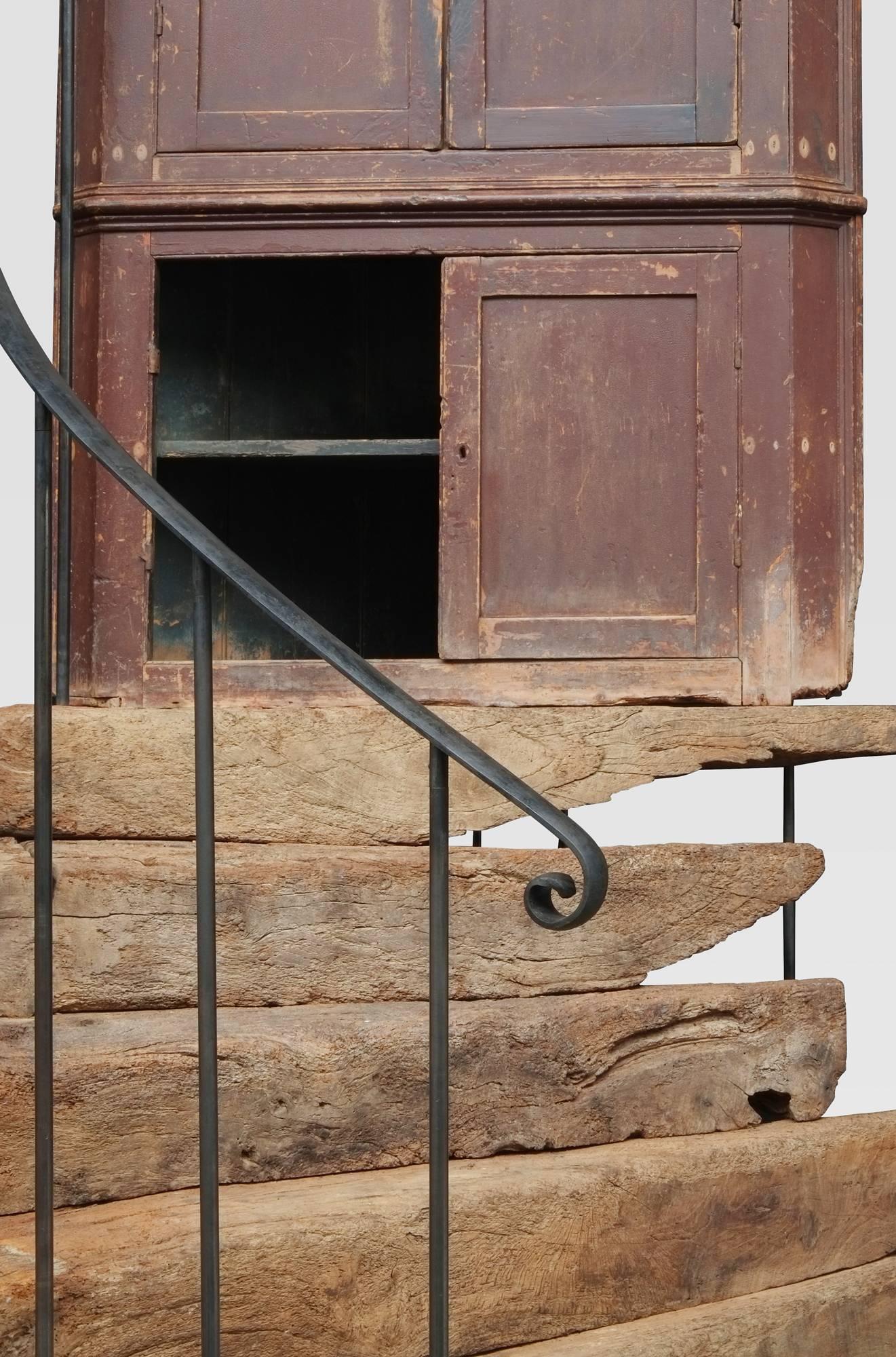 Cupboard Steps - Brown Still-Life Sculpture by JAMESPLUMB