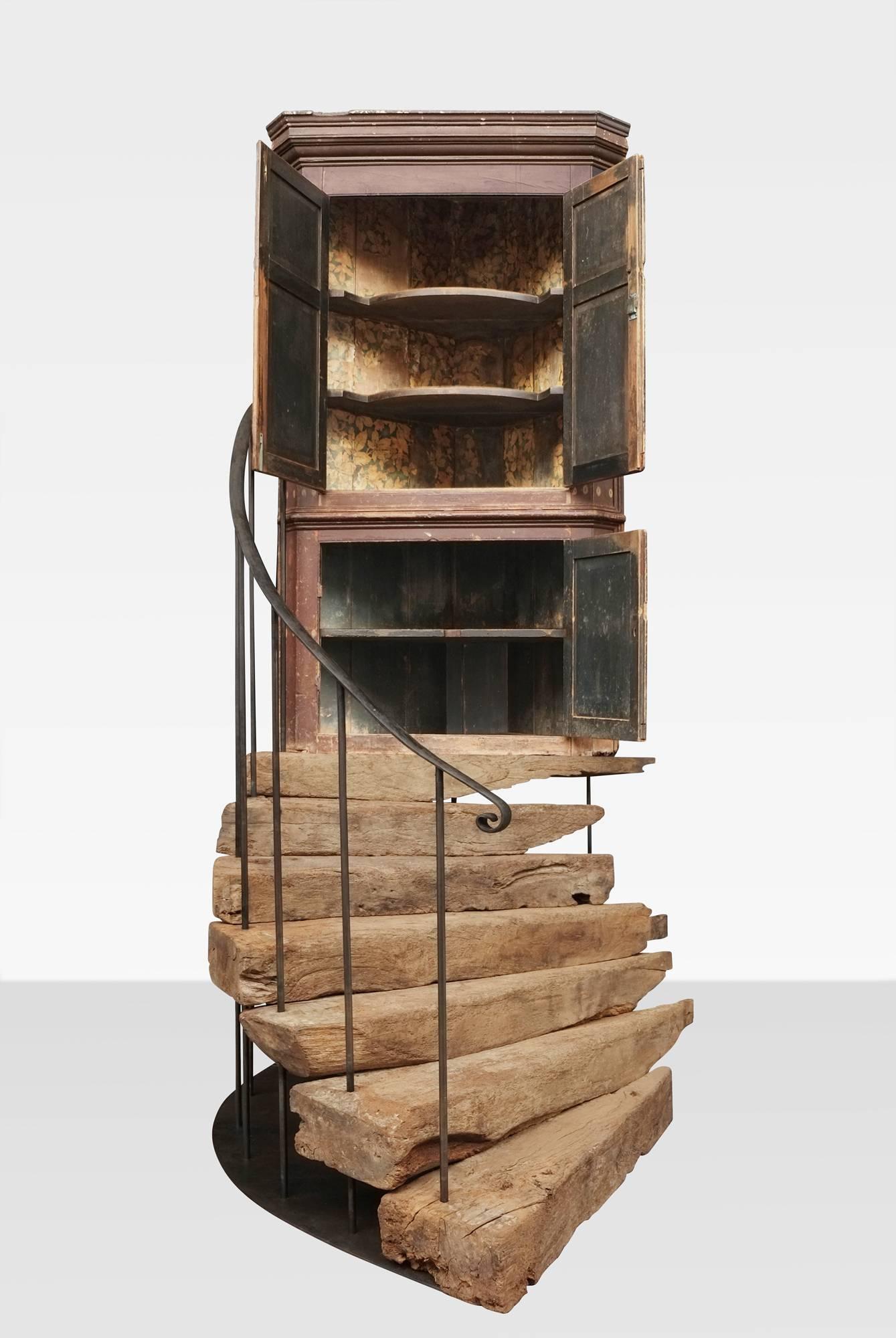 Cupboard Steps - Sculpture by JAMESPLUMB