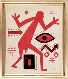 A. R. PENCK – „Roter Mann mit Auge“