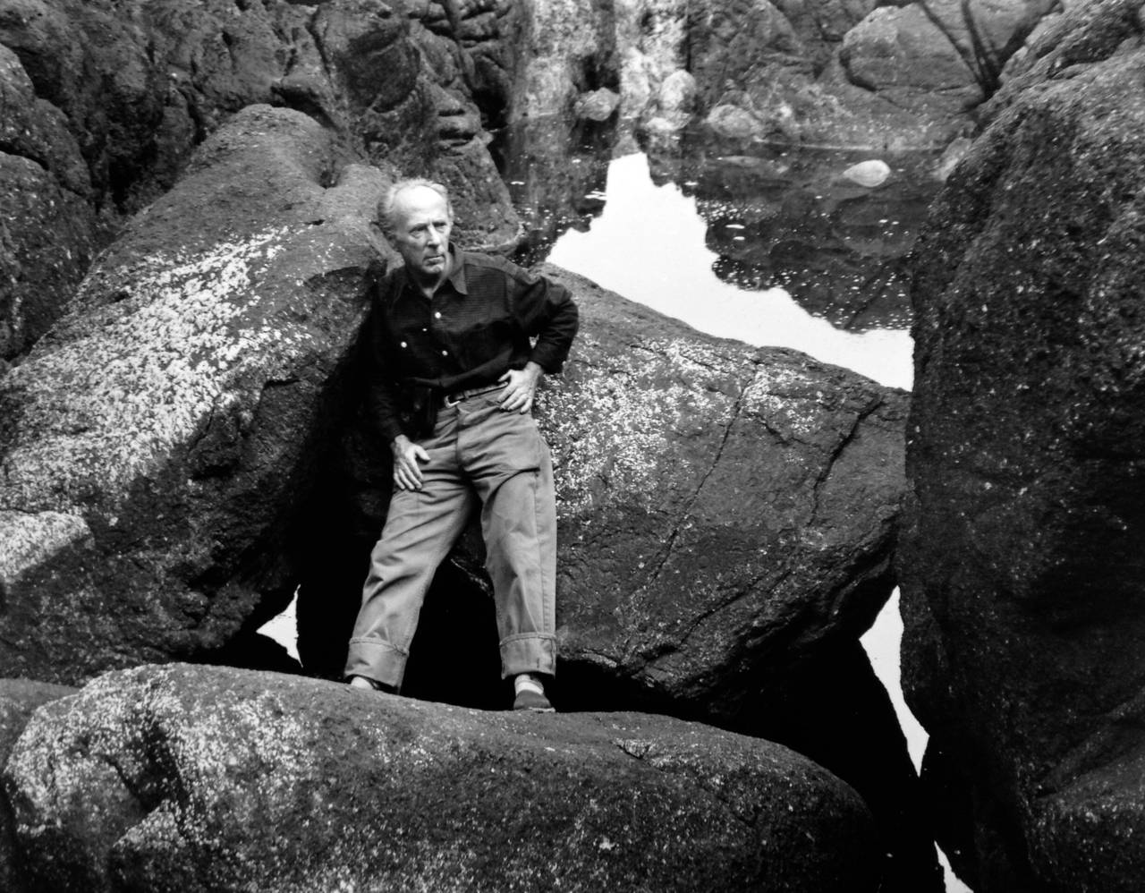 Cole Weston Portrait Photograph - Portrait of Edward Weston