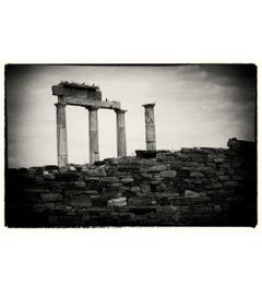 Delos, Greece, Pillars and Birds