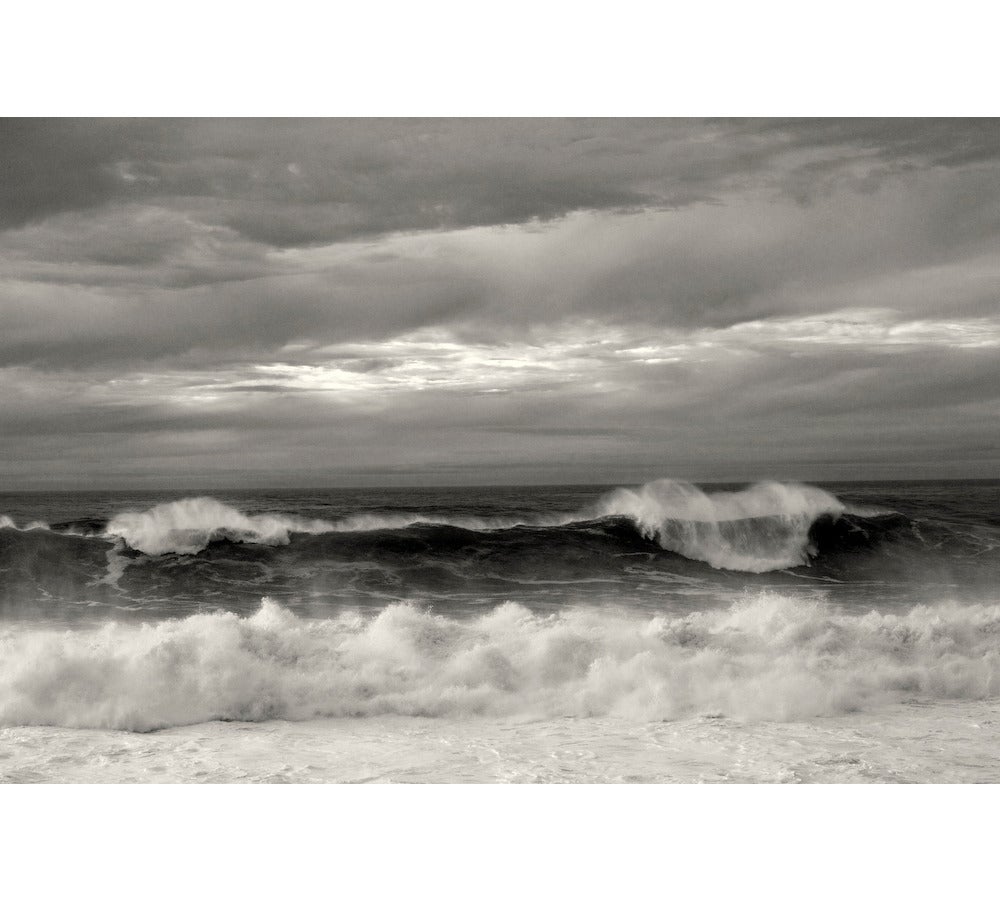 Cara Weston Landscape Photograph - Surf and Beach, Study 4, Garrapata