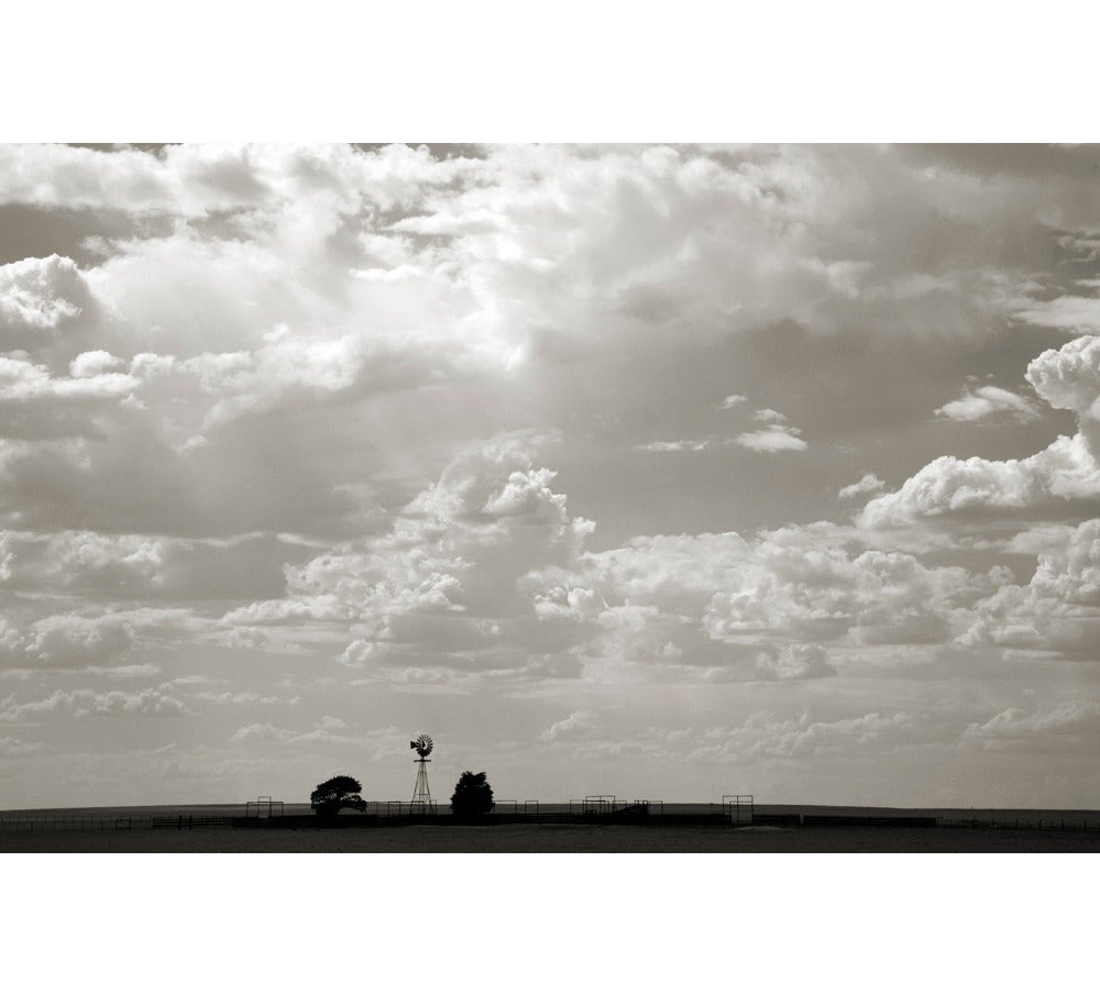 Cara Weston Landscape Photograph - Windmill, Texas