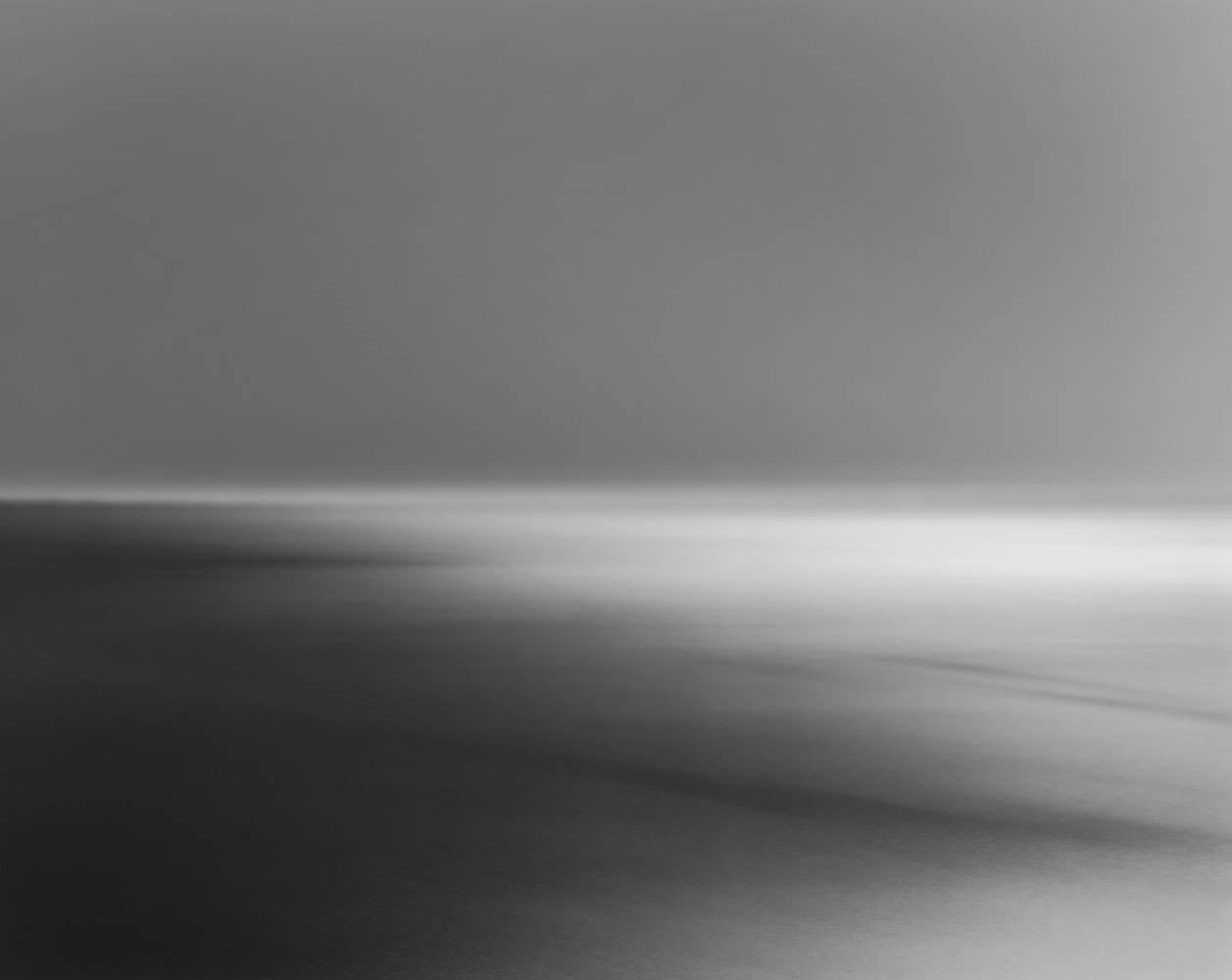 Chip Hooper Black and White Photograph - Moonlight, Hurricane Point, Pacific Ocean
