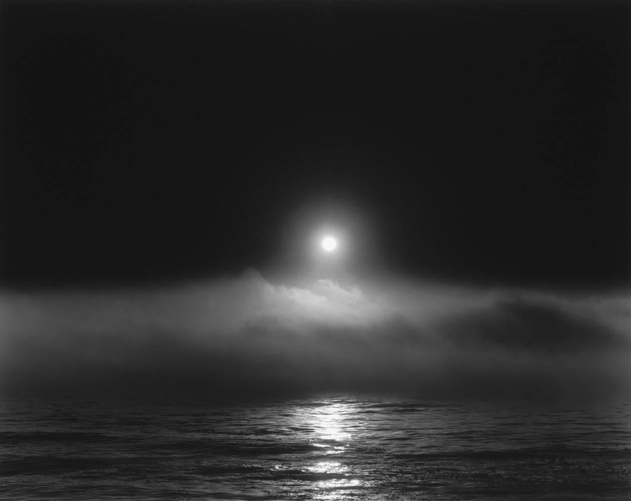 Chip Hooper Black and White Photograph - Evening Clouds, Pacific Ocean