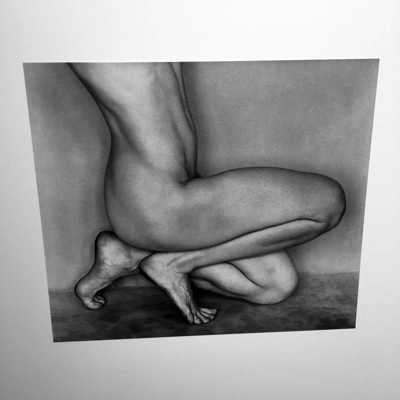 Edward Weston Nude Photograph - 62N (Nude, Dancer's Knees)