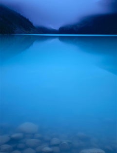 Dawn, lac Louise, parc national de Banff, Canada