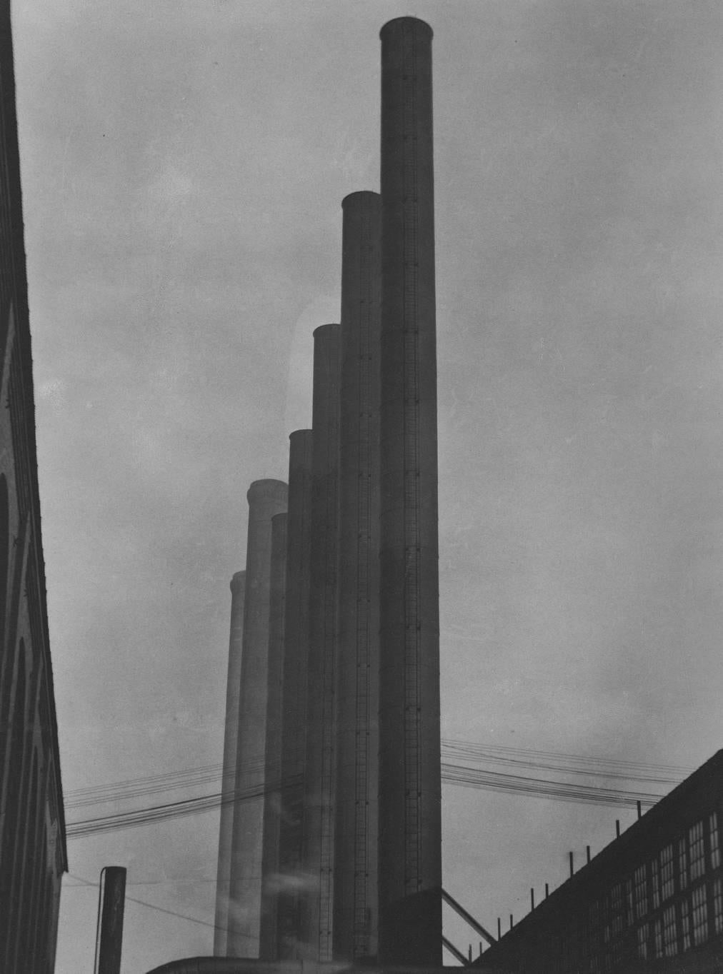 Landscape Photograph Edward Weston - Armco Steel, Ohio, 1922 (1M)