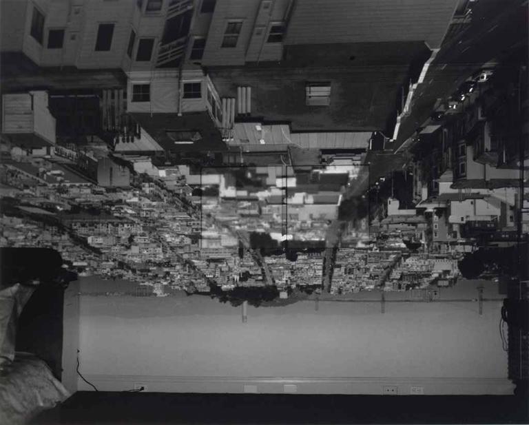 Abelardo Morell Black and White Photograph - Camara Obscura, San Francisco, Looking East.