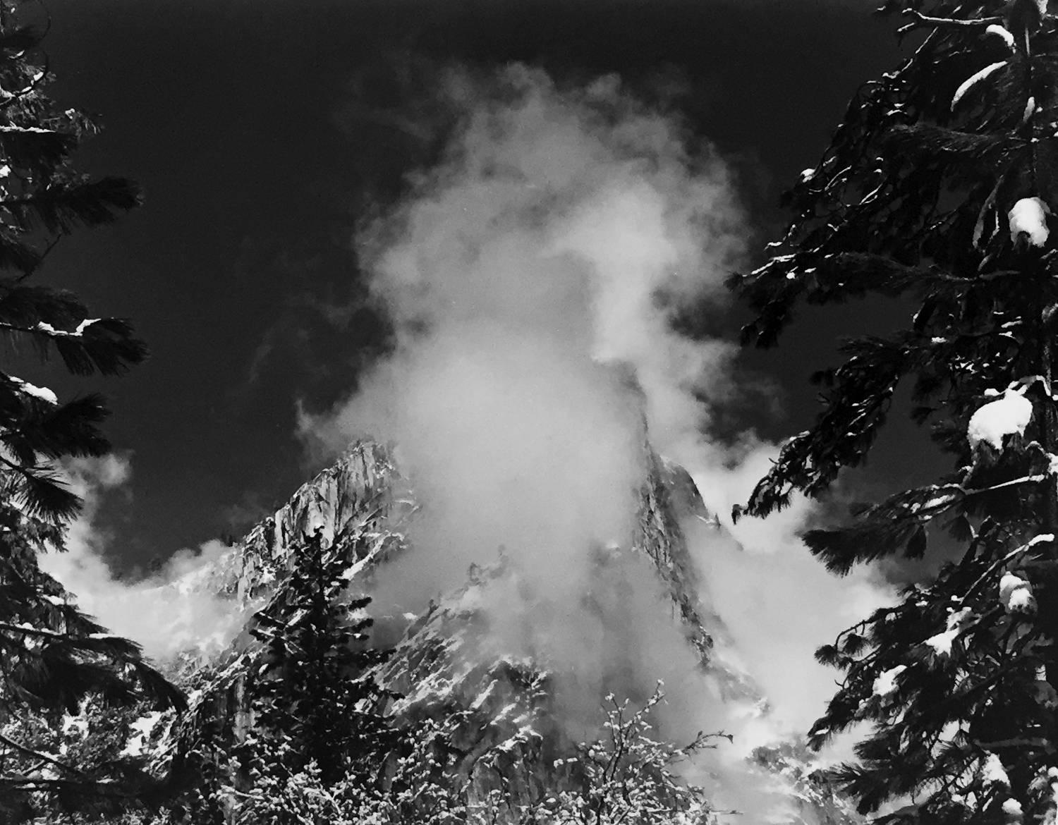 Edward Weston Black and White Photograph - Yosemite Mists