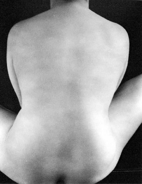 Edward Weston Nude Photograph - 54N Nude (Anita Brenner)
