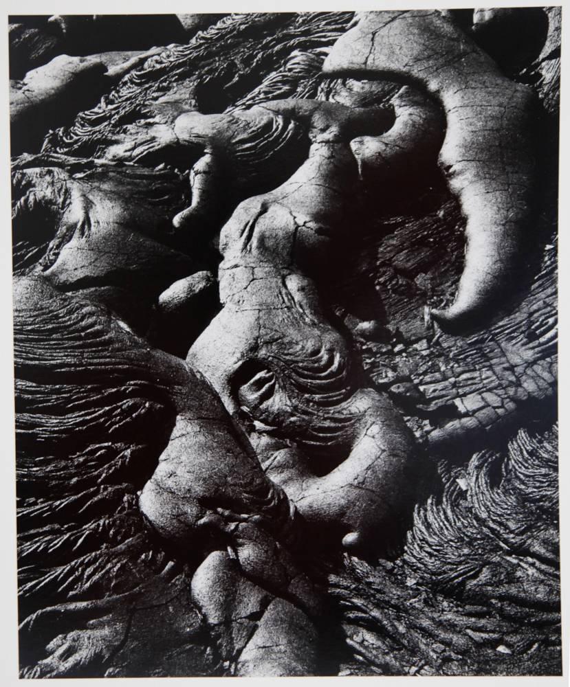 Brett Weston Abstract Photograph - Lava Flow