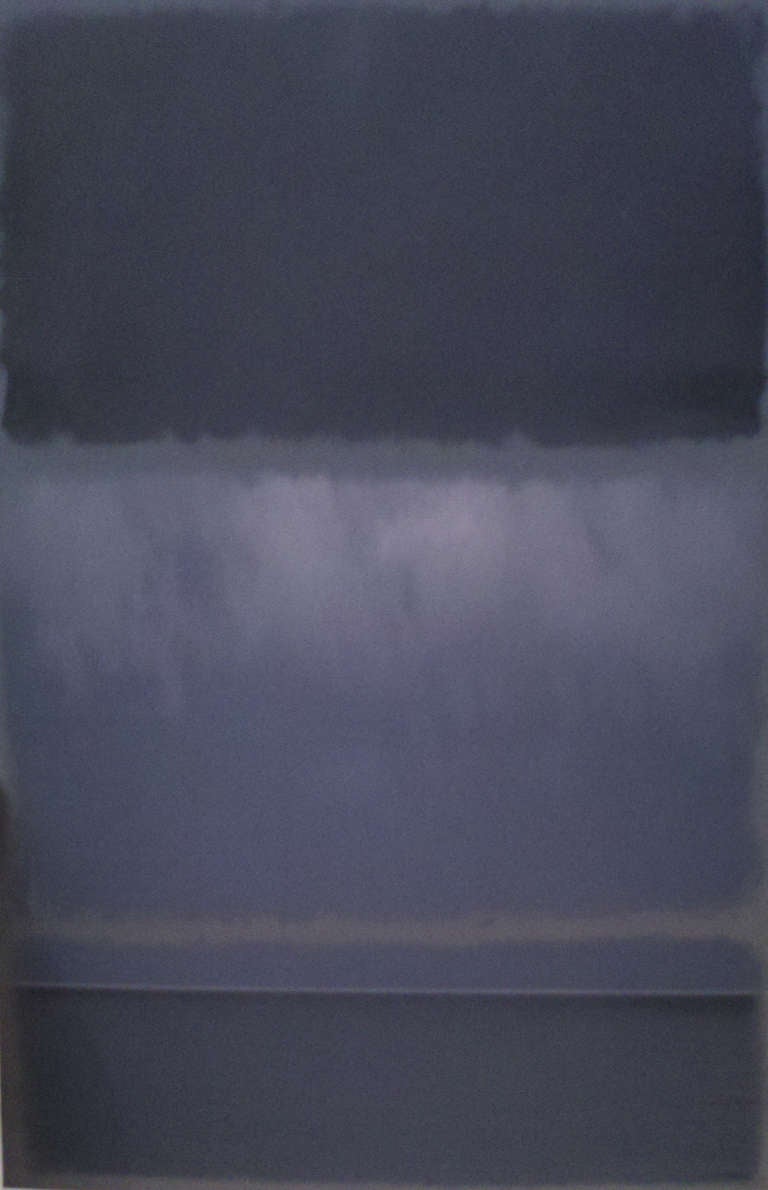 Richard Ehrlich Color Photograph - Homage to Rothko Plate 12