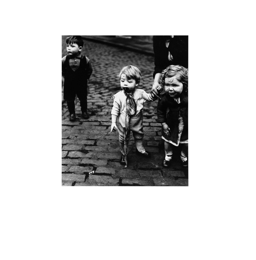 Bill Brandt Black and White Photograph - Children of Sheffield