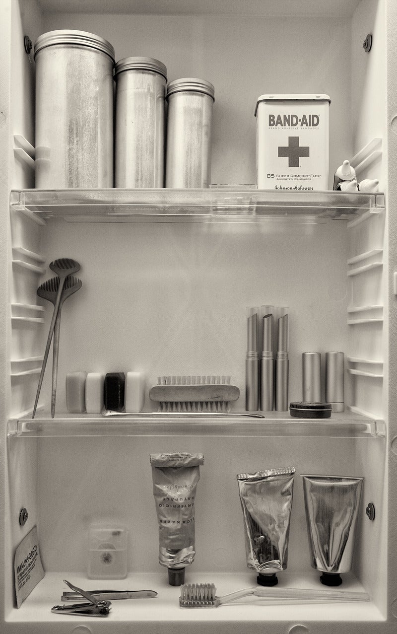 Cara Weston Still-Life Photograph - Medicine Cabinet, Oregon
