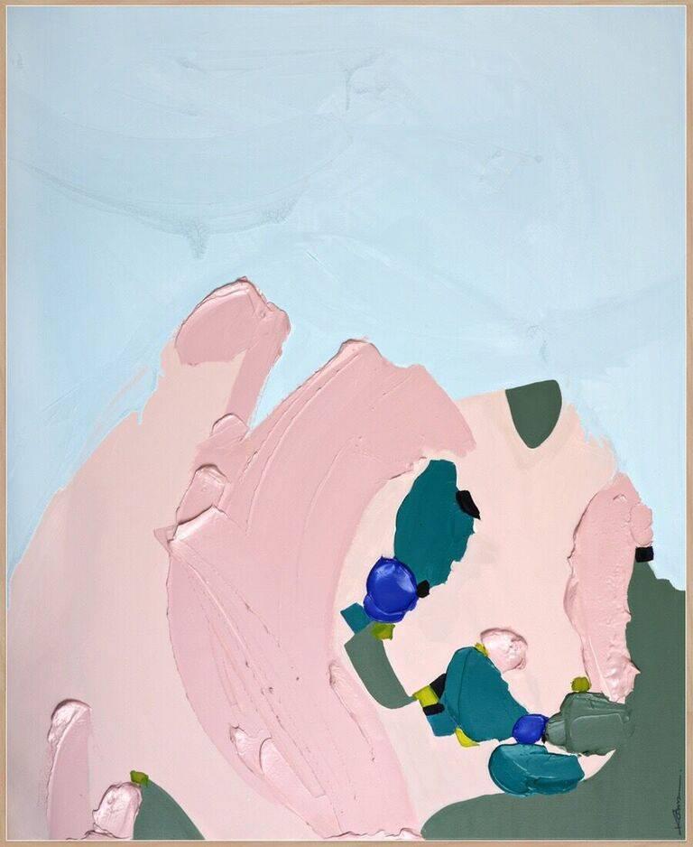 Kerry Armstrong Abstract Painting - Share a Sky - In Water Series