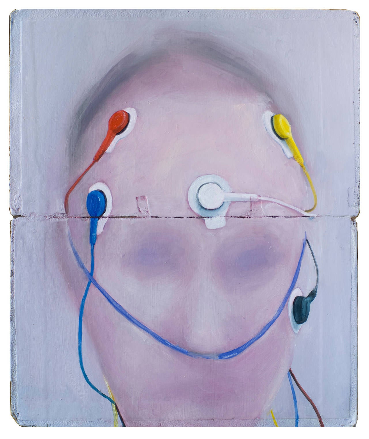 James King Portrait Painting - Sleep Study 2014 - Book Series