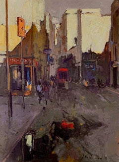 Barcelona and Its People oil painting Spain