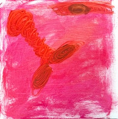 More to the Right, Contemporary Erotic Abstract Oil Painting Sitges