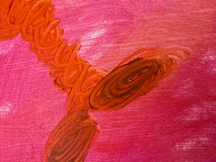 More to the Right, Contemporary Erotic Abstract Oil Painting Sitges
