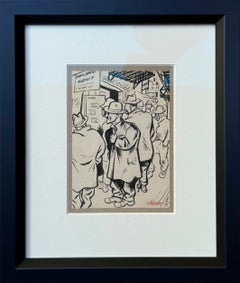 William Gropper, disoccupazione, WPA, American Scene, realismo, metà del XX secolo, moderno