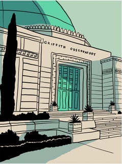 "Griffith Observatory" - limited edition print on rag paper