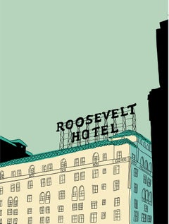 Roosevelt Hotel Limited Edition Print on Entrada Rag, 30x44