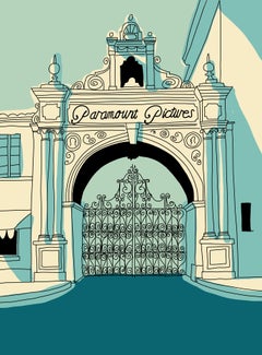 Stampa in edizione limitata della Paramount Studios su carta Entrada Rag, 30x44 pollici