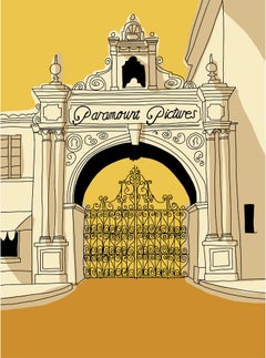 Stampa in edizione limitata della Paramount Studios su carta Entrada Rag, 30x44 pollici