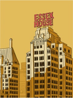 Essex House – Limitierte Auflage, Druck auf Entrada-Rag-Papier, zeitgenössisch, 30 x 44