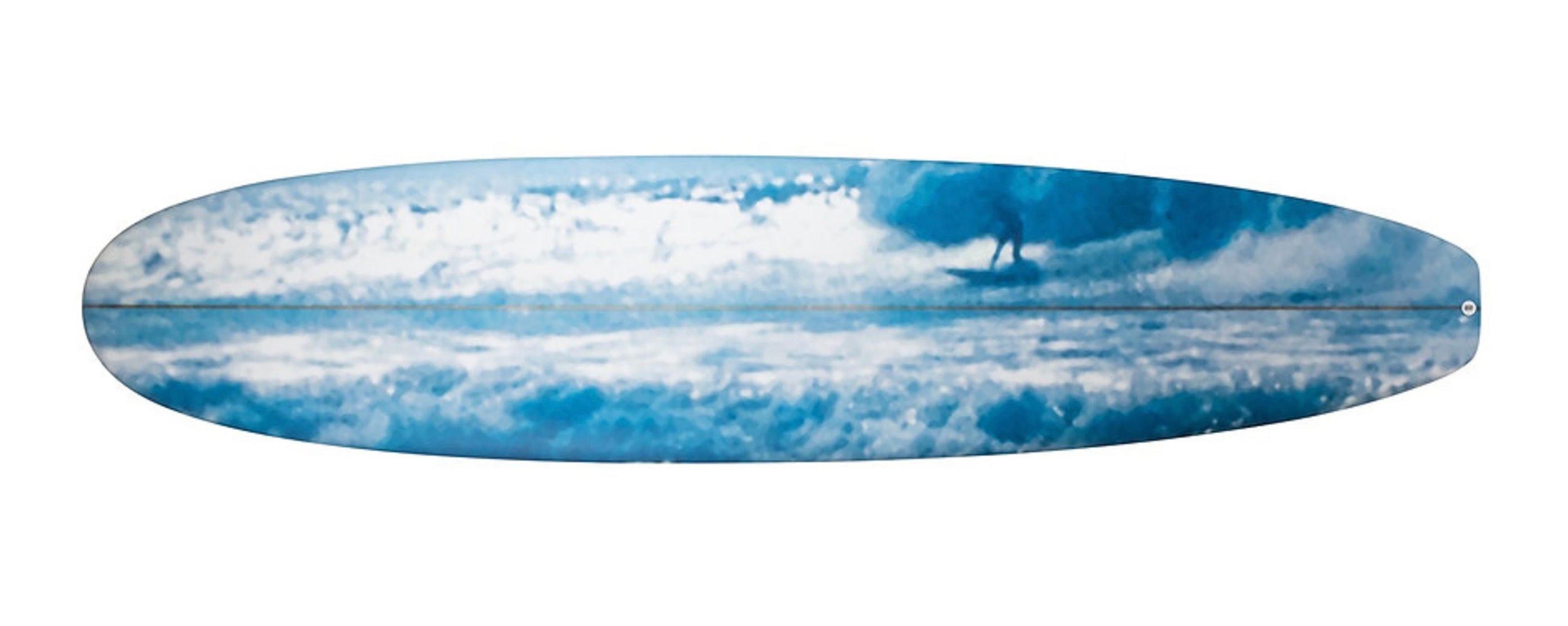 Rincon Classic – Single-Fin-Longboard aus Poly (PU/PE) für Bass-Riding
