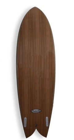 Sexy Cowgirl - Planche de surf en résine époxy « Rockin' Fig » sur laquelle on peut monter
