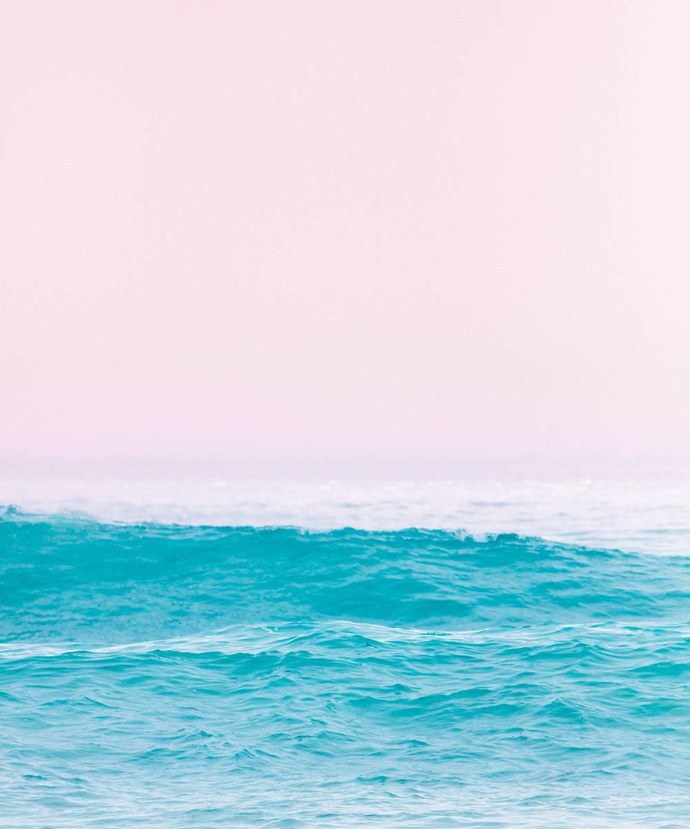 Jessica Nugent Landscape Print – Salz-Wasser-Taffy No1