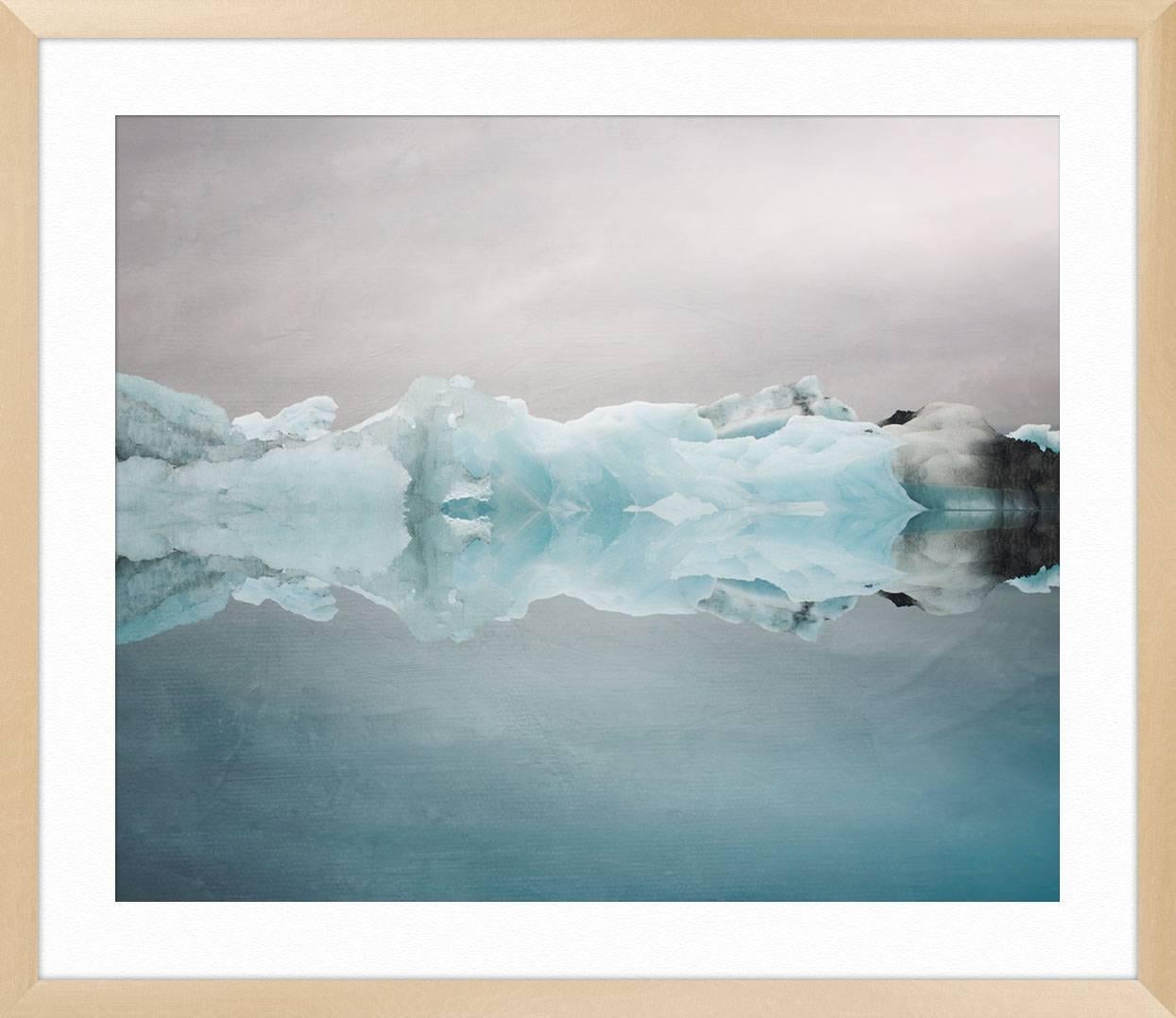 ABOUT THIS PIECE: Irene's trip to the Arctic produced a series of icebergs in her signature cool palette. She crops the work to so it almost looks like a color field or abstract painting.    

ABOUT THIS ARTIST: Irene Suchocki is a freelance fine