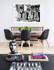 Bowie, Ronson, Lunch on Train to Aberdeen