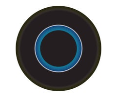 Black and Blue Circle