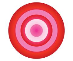 Used Red and Pink Circle