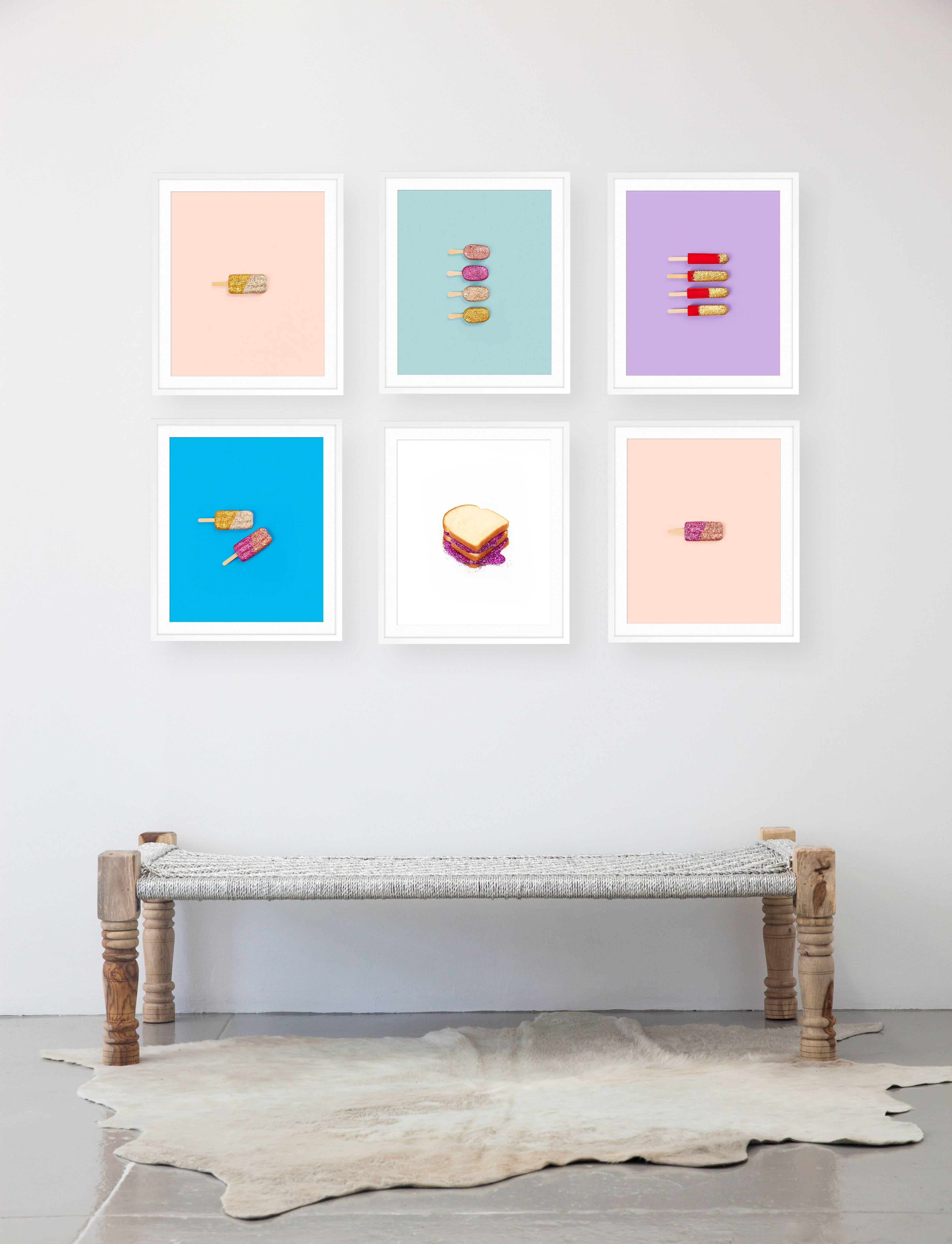 Glitter Popsicles 1 - Print by Kimberly Genevieve