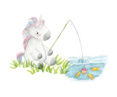 Pesca con l'unicorno