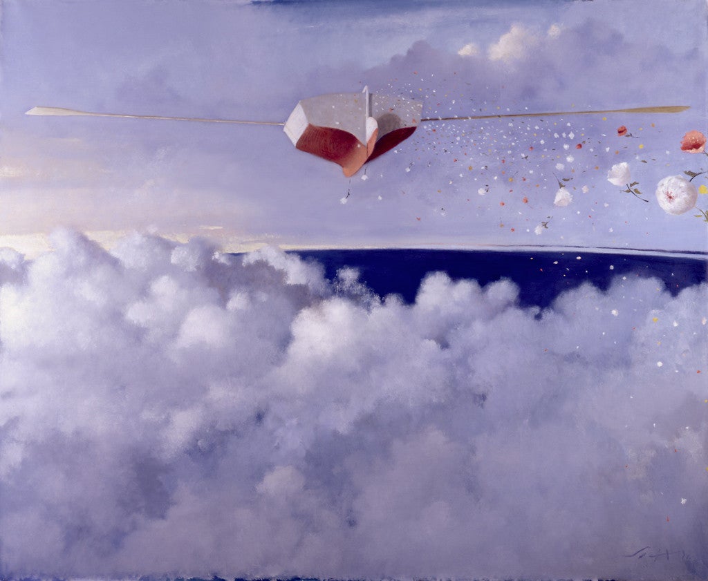 The Crossing - Print by Julio Larraz