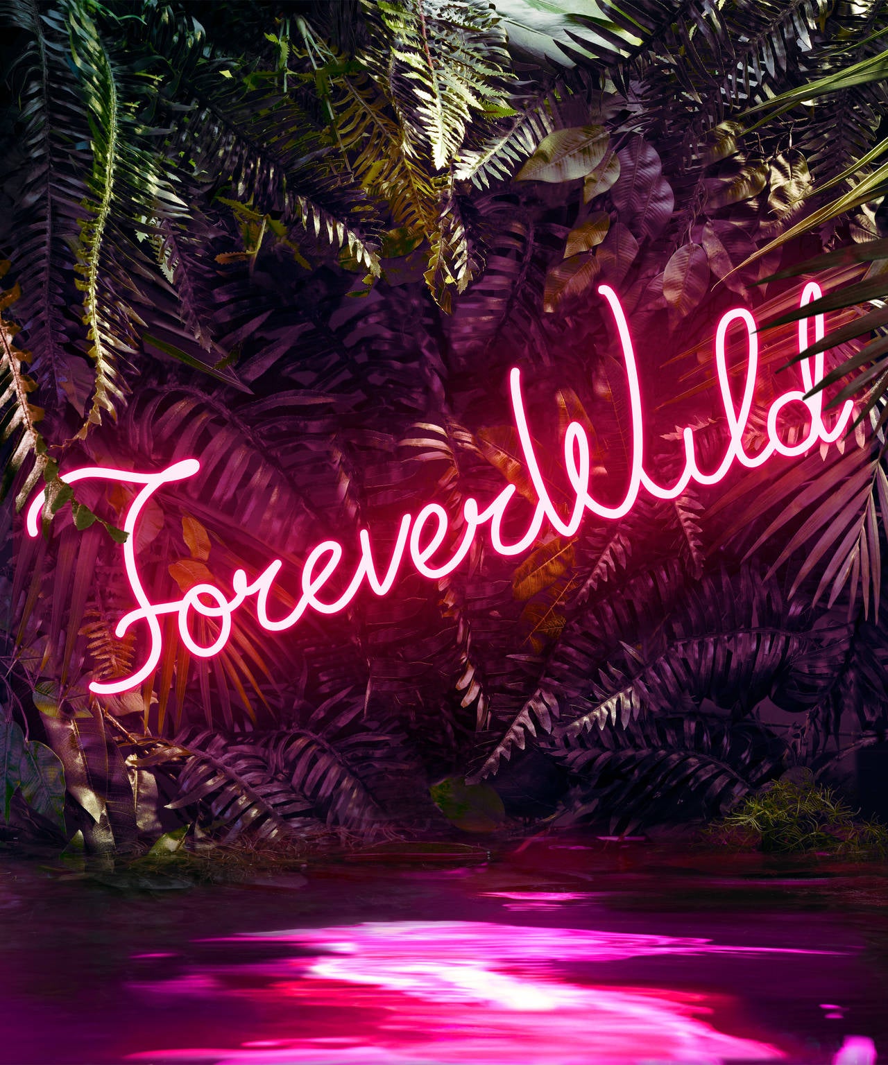 Disco in the Jungle: Forever Wild - Print by Yee Wong