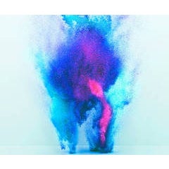 Exploding Powder Movement: Blue 5