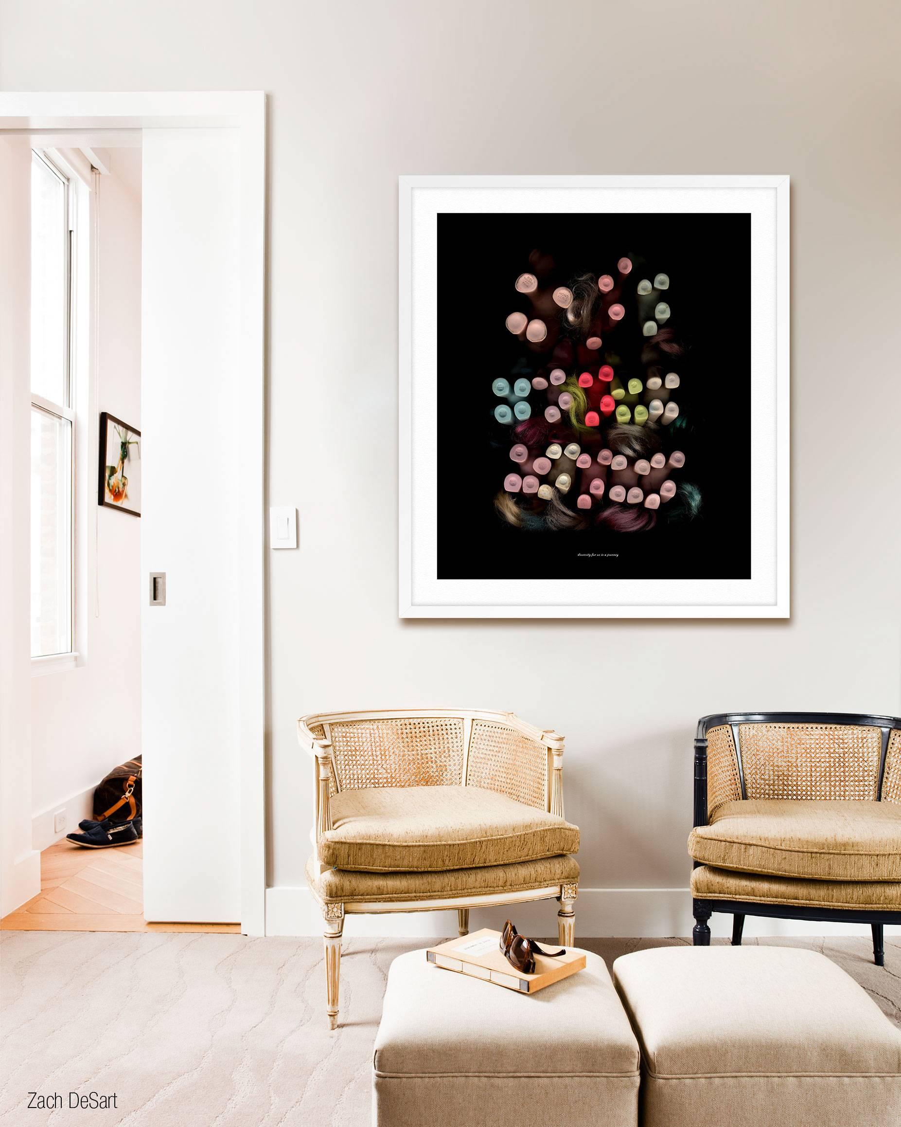 Diversity for Us ist eine Reise – Print von Sara Bacon