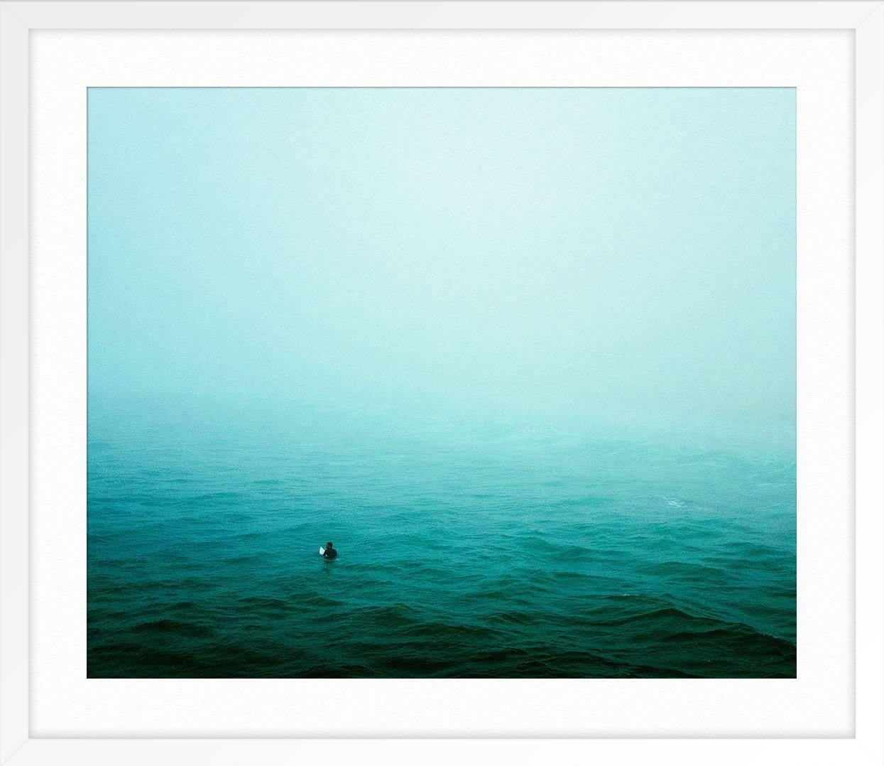 Fog - Blue Landscape Photograph by Josh Soskin