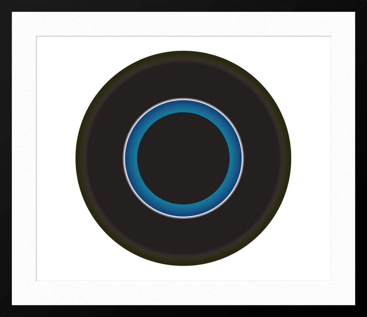 Black and Blue Circle 1
