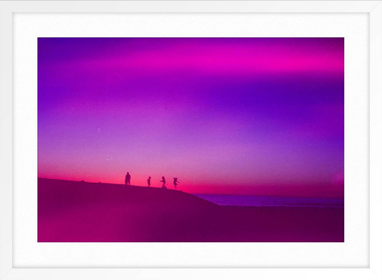Kids - Purple Landscape Print by Josh Soskin